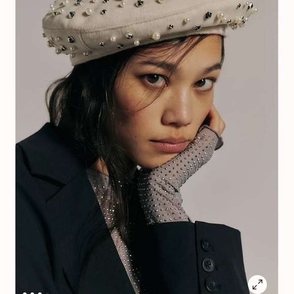 Free People So Emma Beret One Size New Understated Leather main image 7